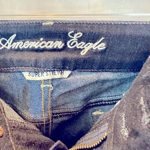 Dark washed American Eagle Jean